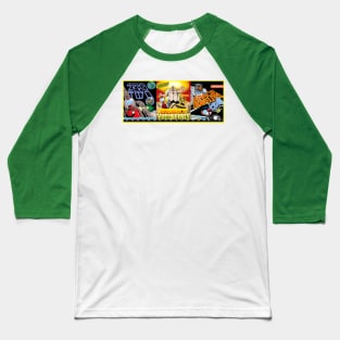 Mystery Science 3-Episode Banner - Series 16 Baseball T-Shirt